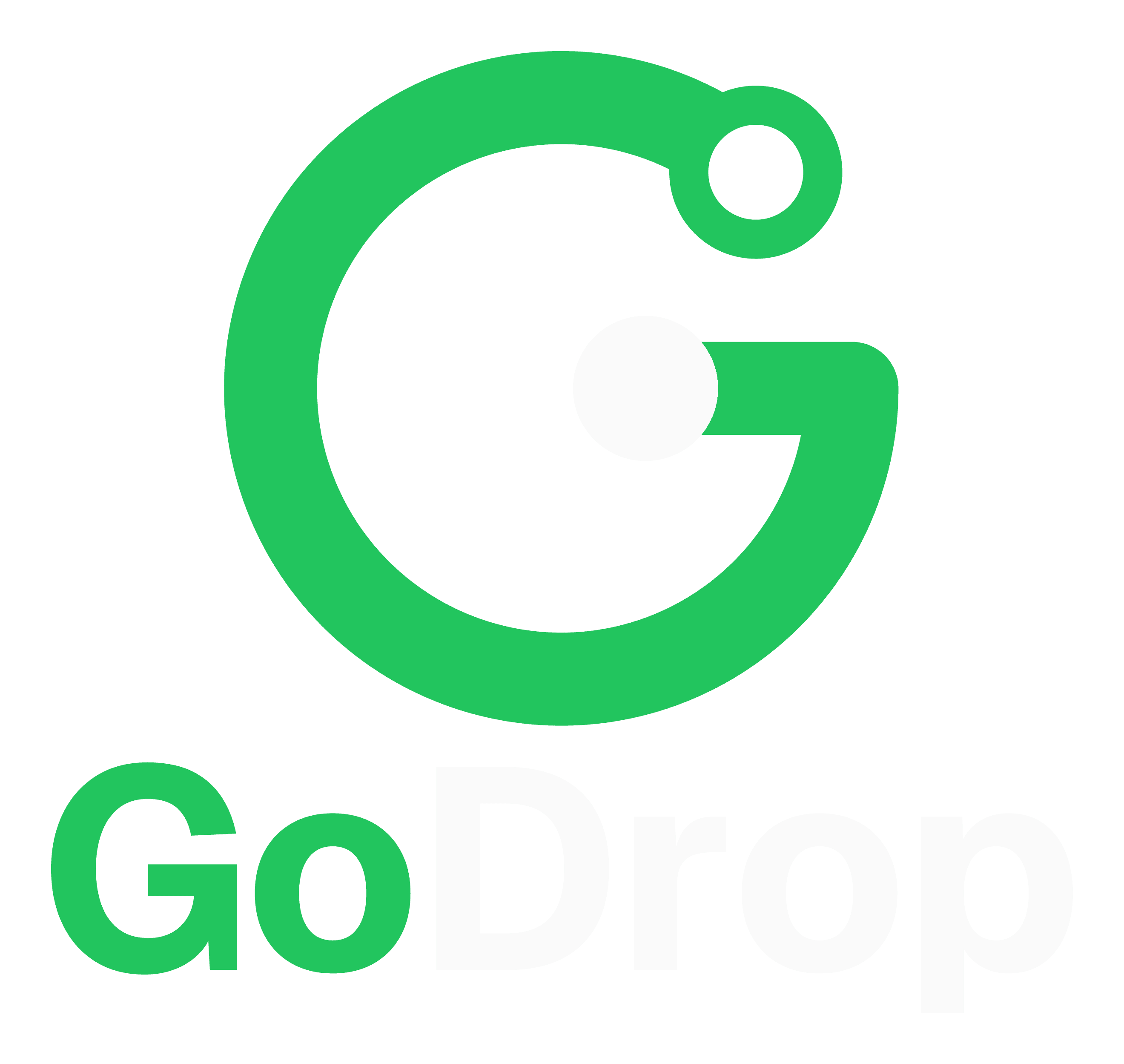 Stacked logo, reversed